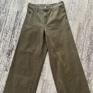 Universal Thread High Rise Wide Leg Ankle - Size 4